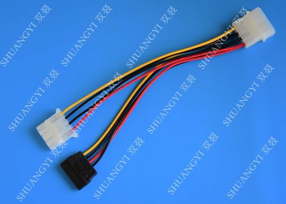 Chine Câble linéaire de convertisseur d'adaptateur d'extension de diviseur avec le connecteur femelle de 4 bornes Molex fournisseur