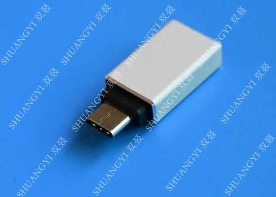 Chine Dactylographiez à mâle de C à USB 3,0 un blanc micro femelle d'Apple USB avec le connecteur nickelé fournisseur
