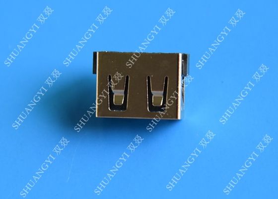 Chine Pin USB 2,0 du noir 4 une embase acceptant les jacks Femelle de port de connecteur standard d'USB pour le système de PC fournisseur