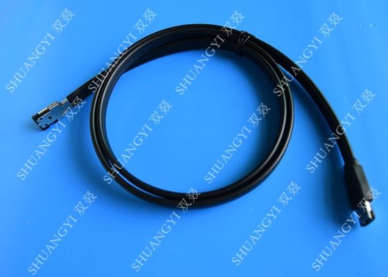 Chine Câble externe de Pin SATA du noir 7, carte PCB ESATA de PC au câble de SATA avec la puissance fournisseur