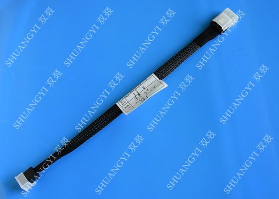 Chine Câble ci-joint par publication périodique à plusieurs voies SFF 8643 de HD SAS SCSI à longueur de SFF 8087 3,3 pieds fournisseur