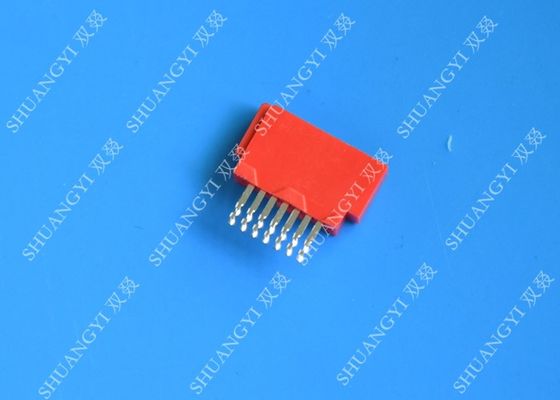 Chine Connecteur de port du rouge 1.27mm ESATA, type connecteur masculin de cuir embouti de l'électronique ESATA fournisseur