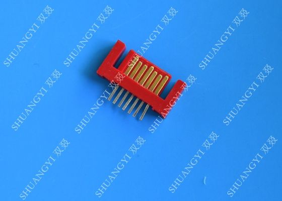 Chine Type externe rouge léger de la tension 500V SMT de connecteur mâle de SATA 7 fournisseur