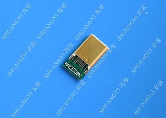 Chine Connecteur micro imperméable d'USB 3,1 minces USB, type connecteur masculin de SMT de C fournisseur