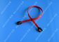 26 A.W.G. SATA III 6,0 GBP femelles au câble de données femelle de SATA, Pin rouge du câble 7 de HDD SATA fournisseur