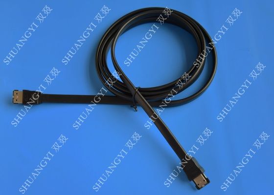 Chine Le câble externe flexible mince de SATA 3,0 SATA, PC a actionné le câble d'ESATA fournisseur